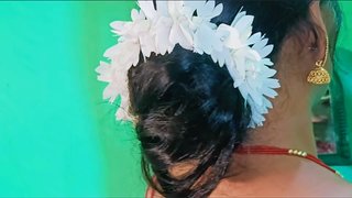 Beautiful Desi shy newly wedded couple romantic sex Play 